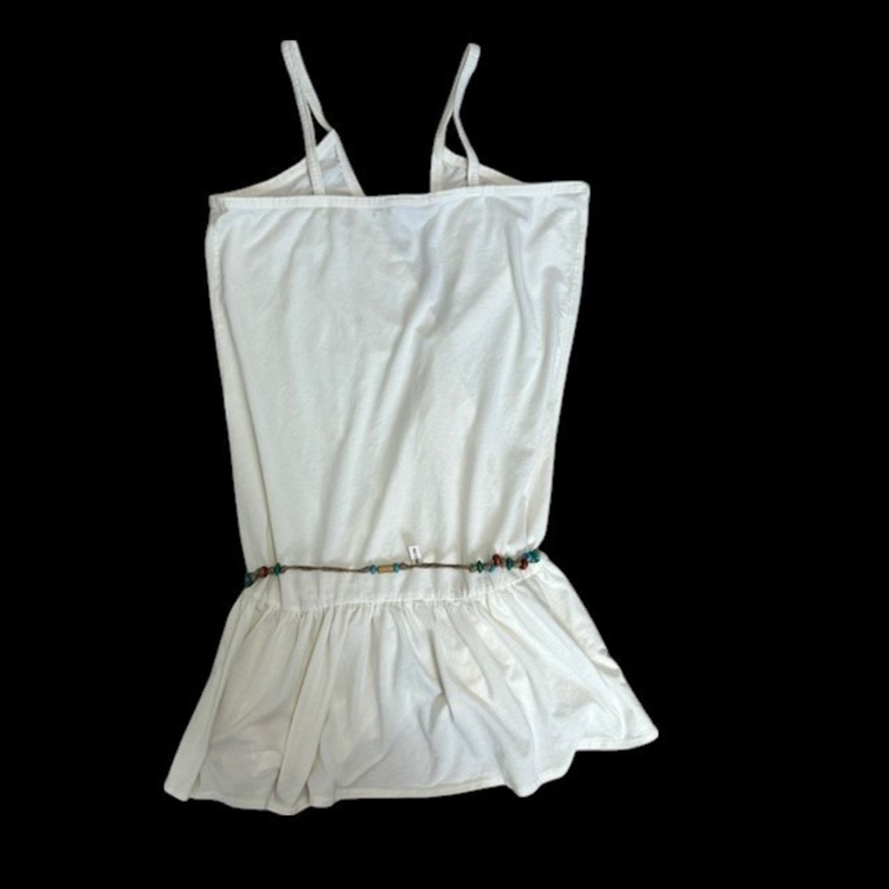 Ralph Lauren Polo Jeans Co. Cream Wrapped Draped Goddess Top Size M - Picture 9 of 14